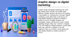 Graphic design vs digital marketing