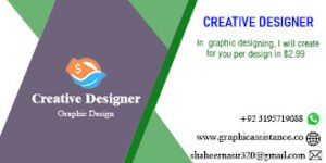 Graphic Design visiting card