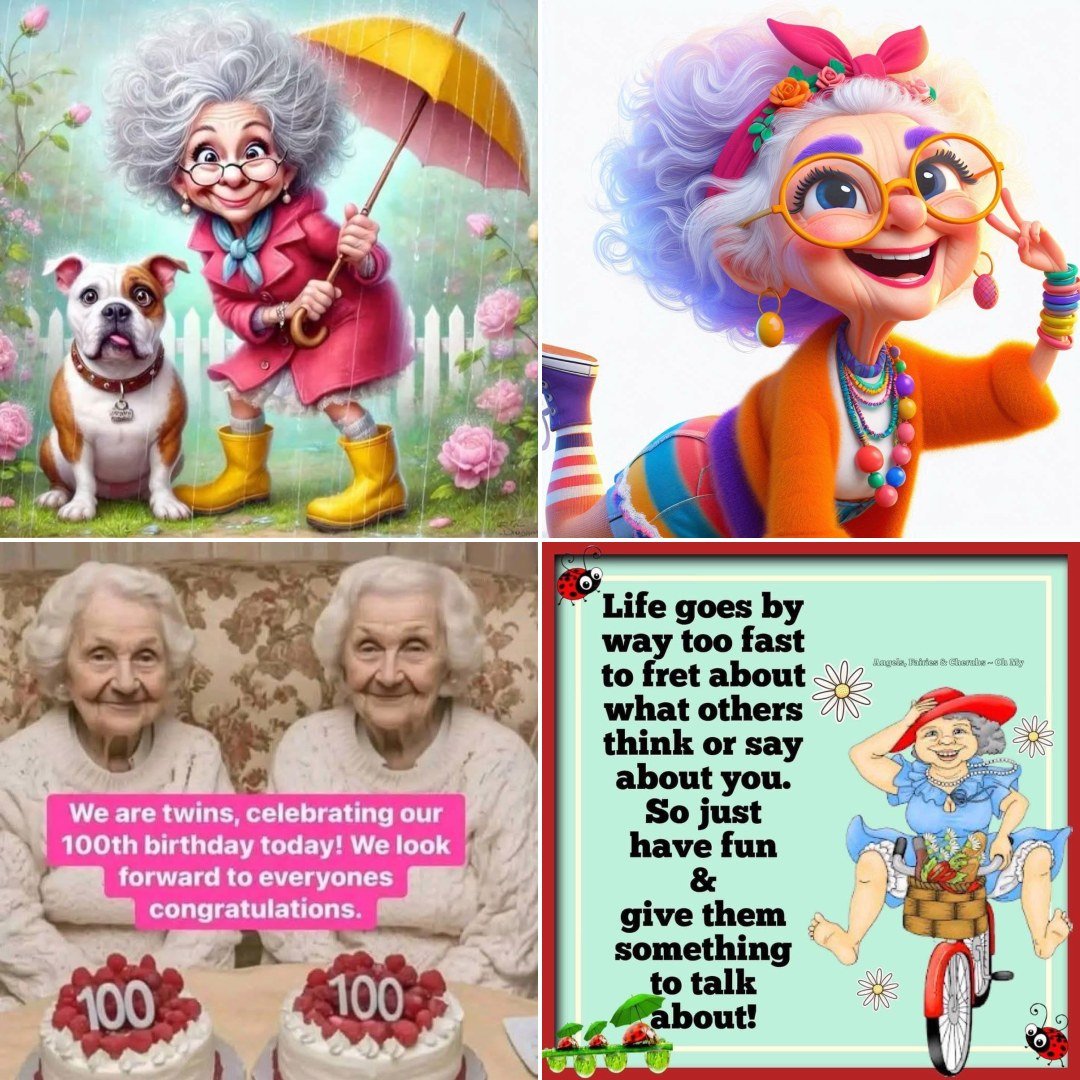 15+ Old Lady Illustrations of Life Through a Grandma’s Eyes
